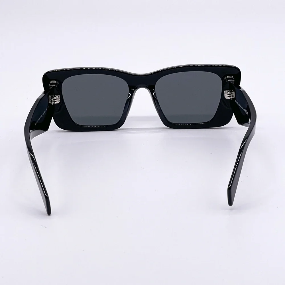 NEW PRADA PR08YSF 1AB5S0 WOMEN’S SUNGLASSES PRADA PR08YS BLACK SPR 08Y - Picture 8 of 11